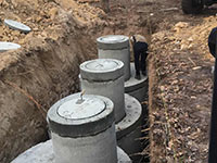 Каналізація для заміського будинку в Конча-заспі