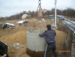 Каналізація для дому с. Михайлівка-Рубежівка, Київська область, Києво-Святошинський район