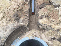 Каналізація для заміського будинку Хотів