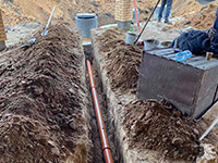 Каналізація для заміського будинку Конча-Заспа